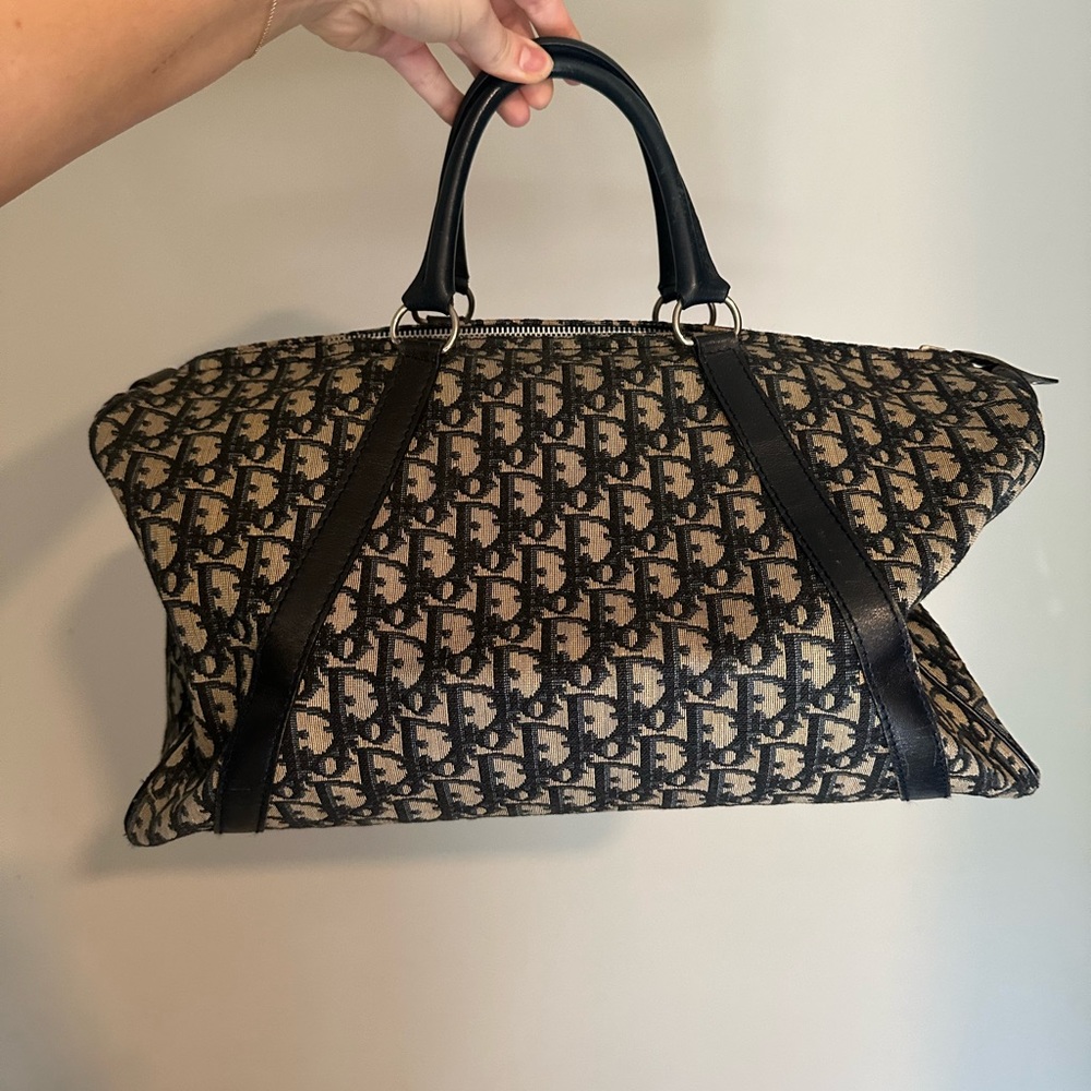 Dior small duffle! Perfect weekend bag or carry on.